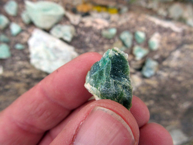 DUCK BONE JADE, Placer Mining Claim, Big Horn Jade, Fremont County, Wyoming