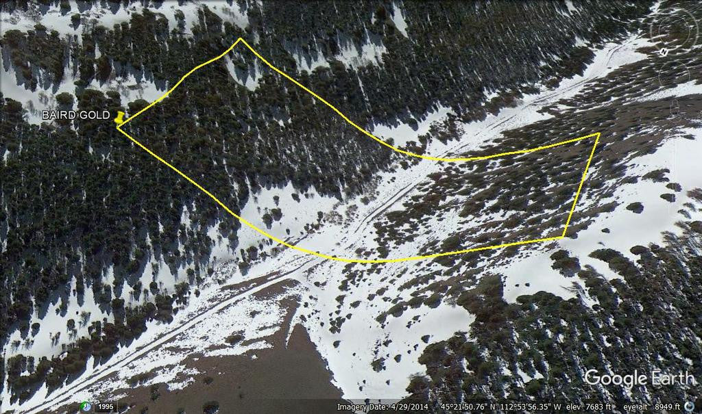 BAIRD GOLD Placer Mining Claim, French Creek, Beaverhead County, Montana