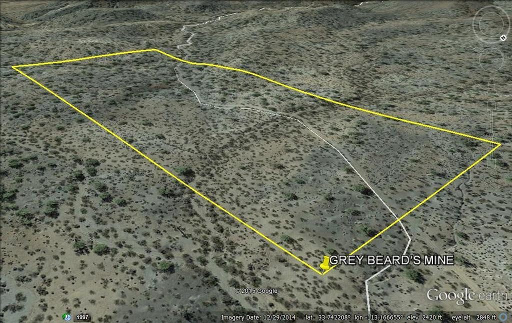 GREY BEARDS Lode Mining Claim, Aguila, Maricopa County, Arizona