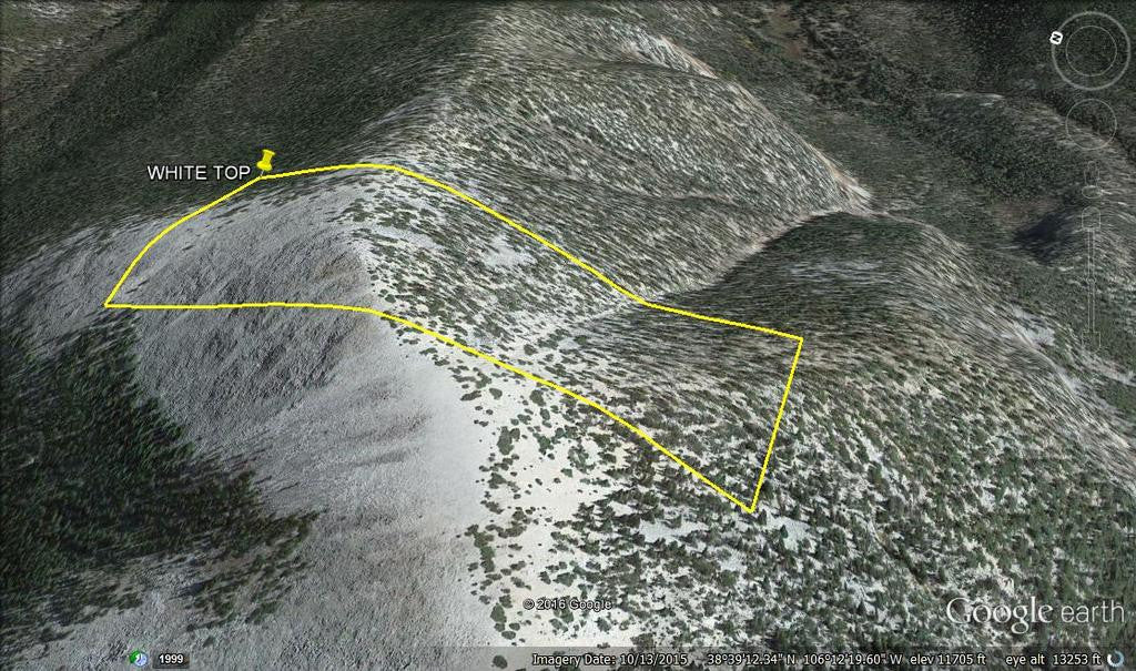 KONTES Lode Mining Claim, Mount White, Chaffee County, Colorado