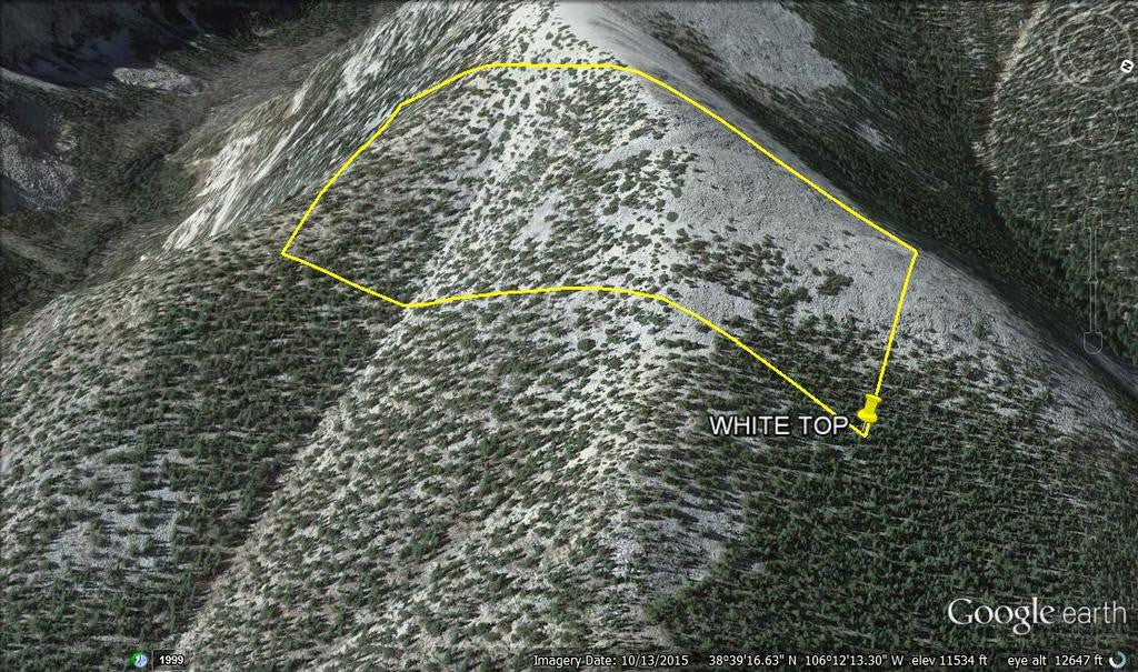 KONTES Lode Mining Claim, Mount White, Chaffee County, Colorado