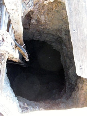 Mining Claim in Ivanpah CA, EXPOSED EXTENSION