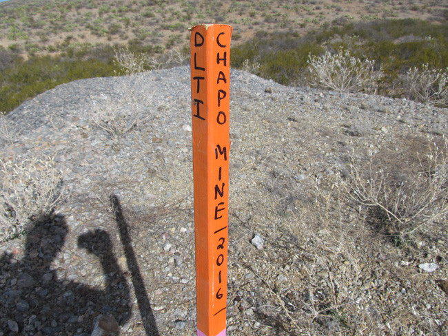 CHAPO MINE Lode Mining Claim, Apache No. 2, Hidalgo County, New Mexico