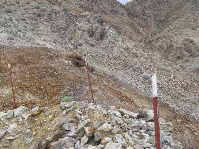Middlegate Historic Gold Mine with massive Tailings