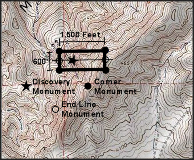 NELSON Lode Mining Claim, Johannesburg District, Kern County, California
