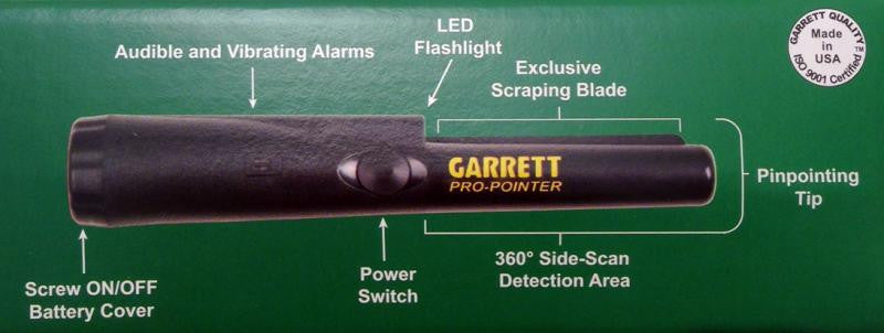 GARRETT PRO POINTER Metal Detector Pinpointer Probe