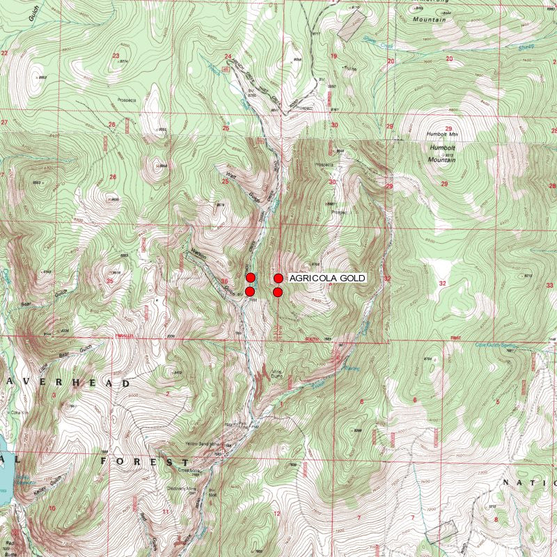 AGRICOLA GOLD Placer Mining Claim, French Creek, Beaverhead County, Montana