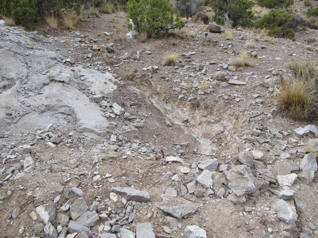 BOZEMAN MINE, Placer Mining Claim, Topaz Mtn, Juab County, Utah