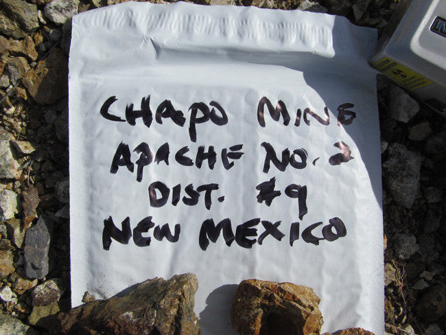 CHAPO MINE Lode Mining Claim, Apache No. 2, Hidalgo County, New Mexico